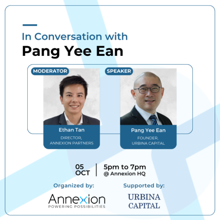 Marketing Collateral for the Networking Session with Pang Yee Ean